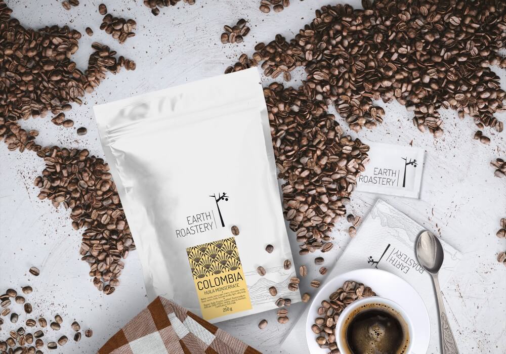 Earth Roastery - Фирменный стиль кофейного бренда