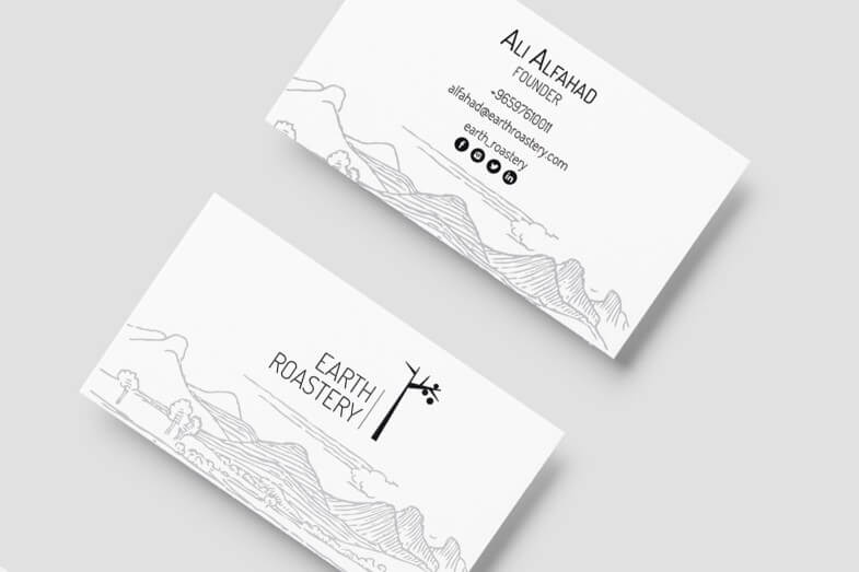 Earth Roastery - Фирменный стиль кофейного бренда