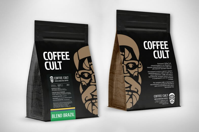 Coffee Cult - Упаковка кофе